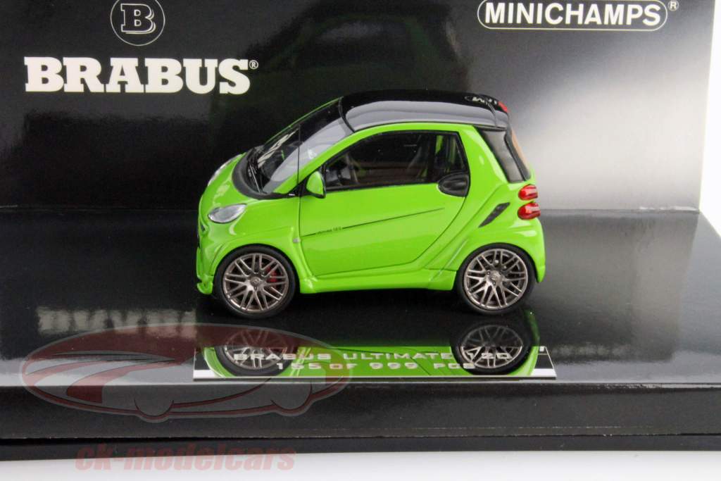 Brabus Ultimate 120 Smart grøn 1:43 Minichamps