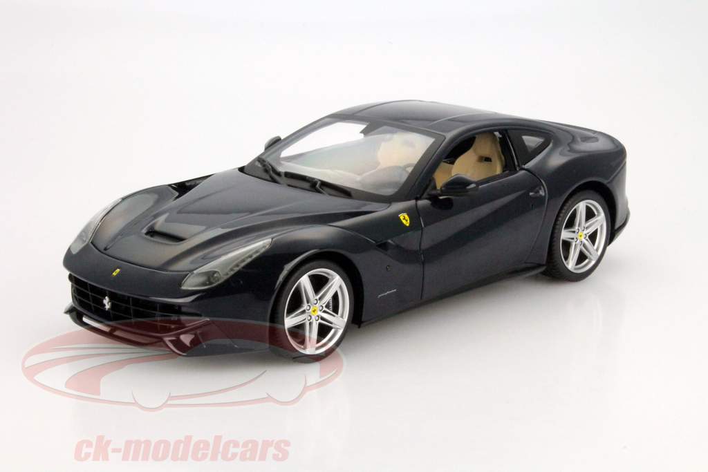 フェラーリ F12キー ベルリネッタ 年 2012 ダークブルー 1:18 HotWheels Foundation
