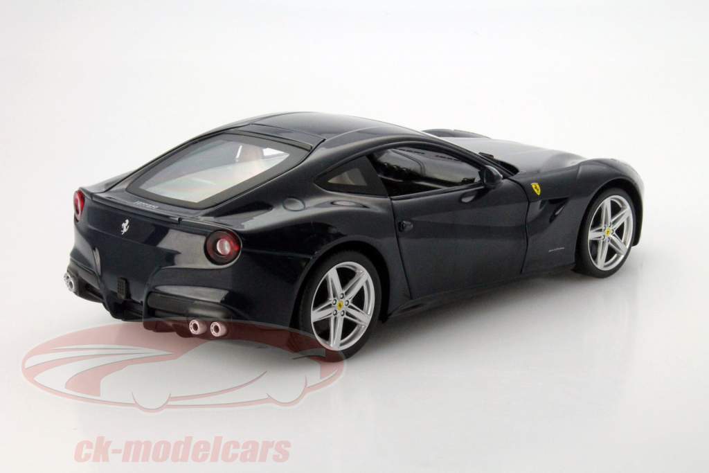 フェラーリ F12キー ベルリネッタ 年 2012 ダークブルー 1:18 HotWheels Foundation