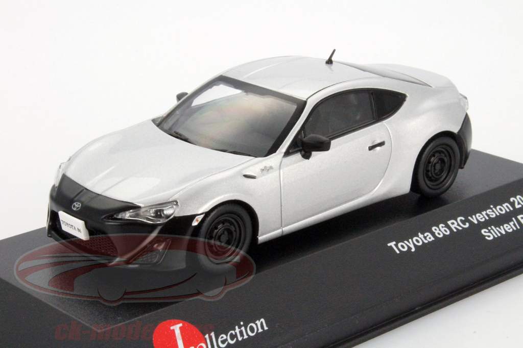 Toyota 86 RC Version År 2012 sølv / sort 1:43 JCollection