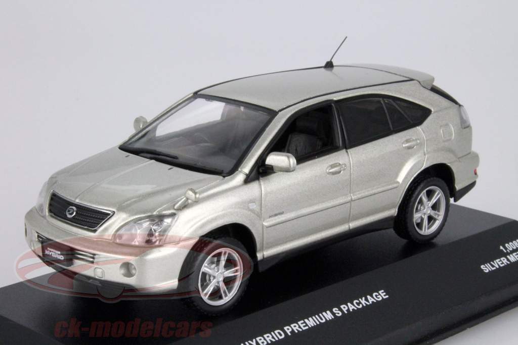 丰田 Harrier Hybrid Premium S Package 2006 银 金属的 1:43 JCollection