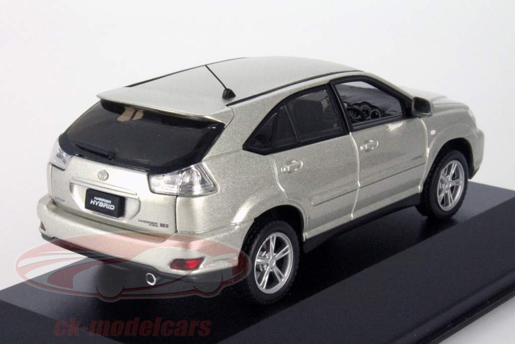 丰田 Harrier Hybrid Premium S Package 2006 银 金属的 1:43 JCollection