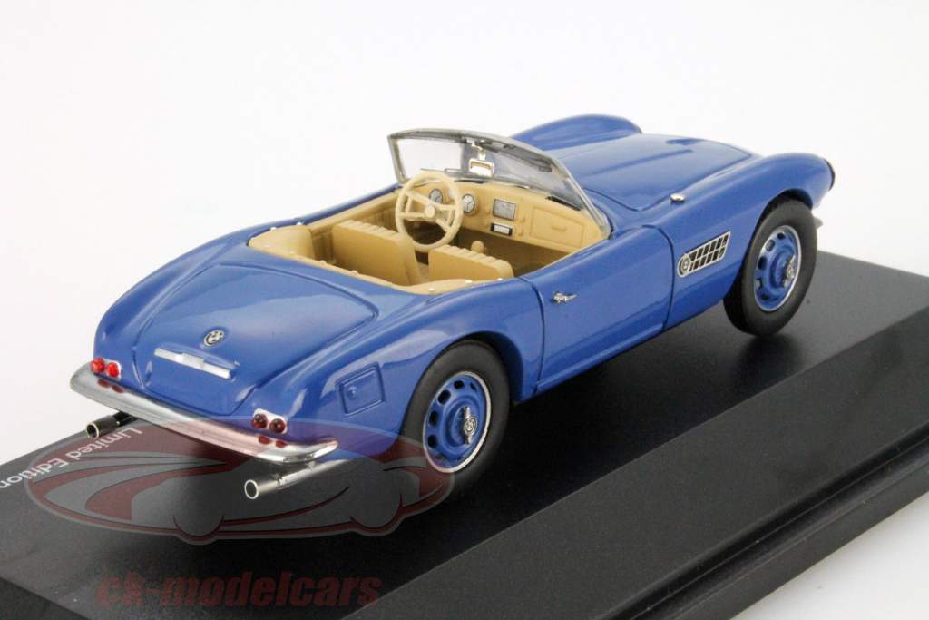 宝马 507 敞篷车 蓝色 1:43 旭格