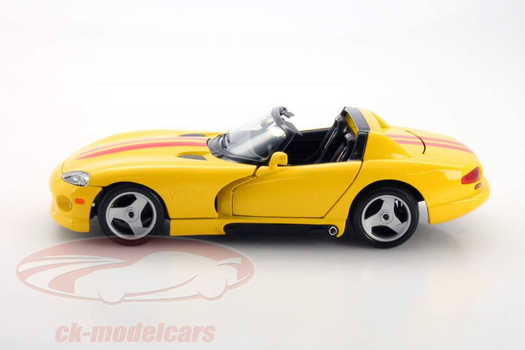 Esquivar Viper RT/10 amarillo 1:18 Bburago