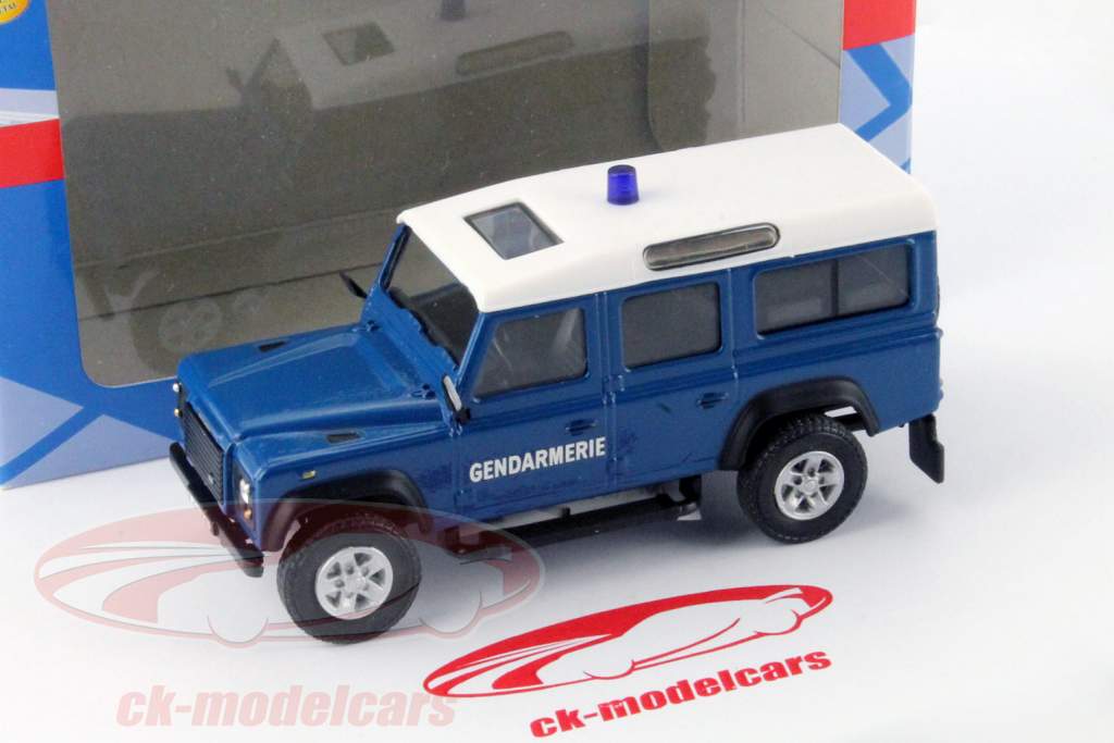 ランドローバーディフェンダー憲兵1時43完成モデル