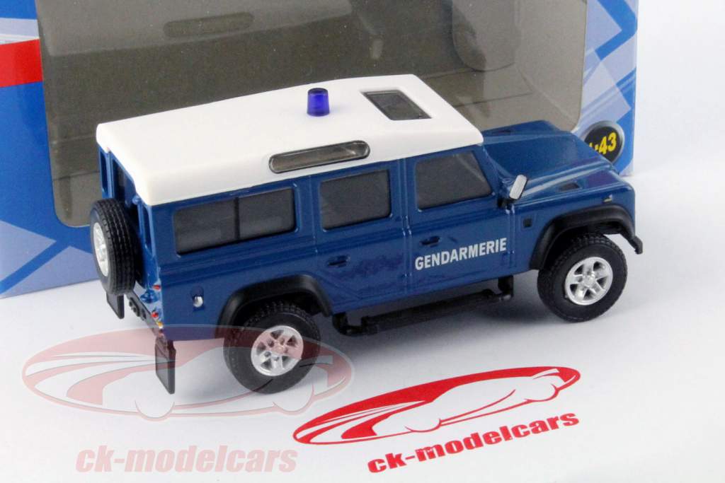 ランドローバーディフェンダー憲兵1時43完成モデル