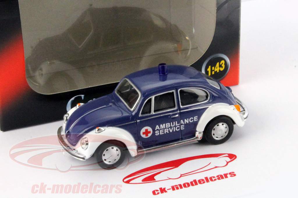大众 大众 Beetle 救护车 服务 1:43 CARARAMA