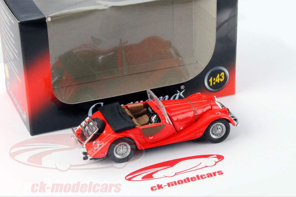 Morgan Plus Eight Cabriolet rot 1:43 Cararama