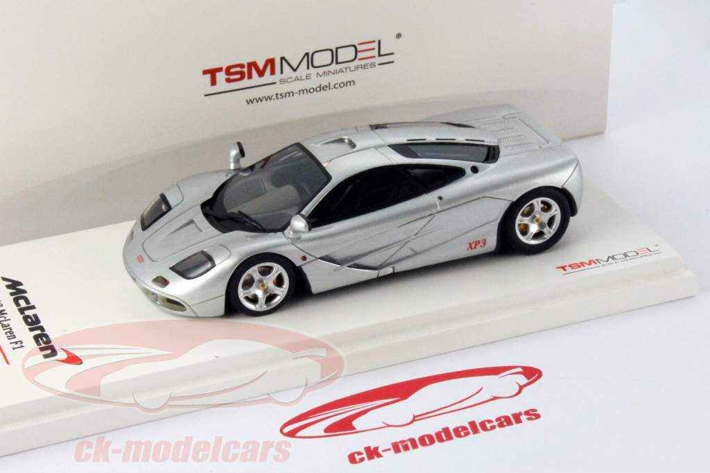 McLaren F1 År 1993 Prototype sølv 1:43 TrueScale