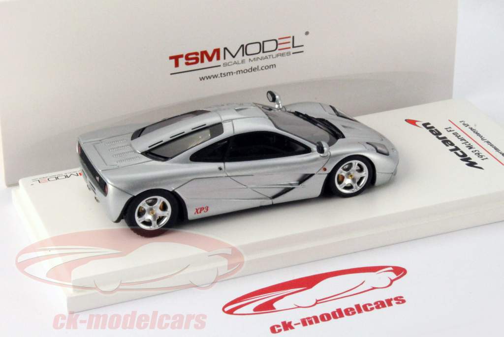 迈凯轮 F1 年 1993 原型 银 1:43 TrueScale