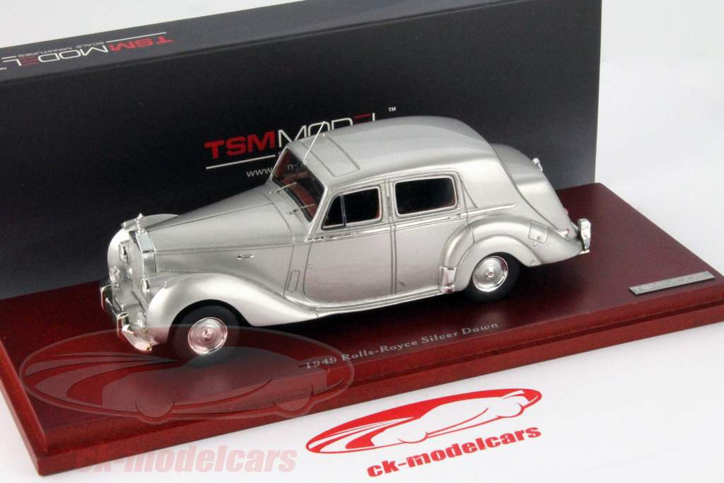 Rolls Royce Silver Dawn Baujahr 1949 silber 1:43 TrueScale