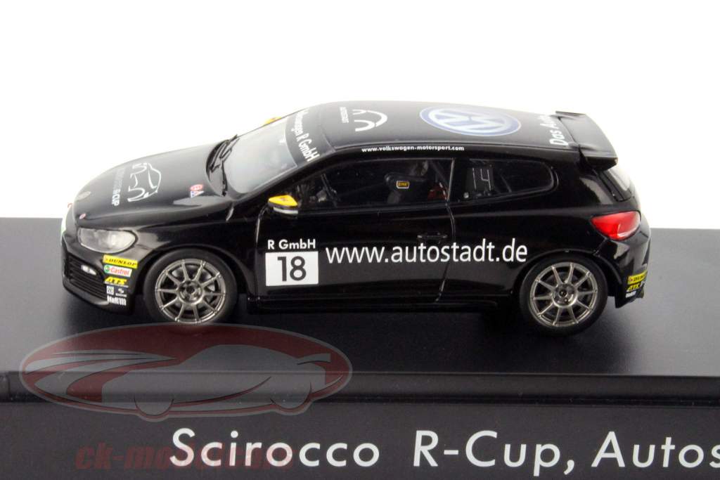 シロ Spark 1:43 フォルクスワーゲン VW シロッコ R #18 チーム