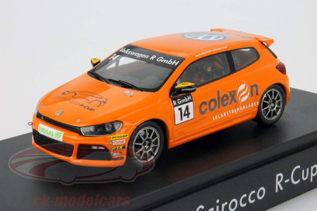 フォルクスワーゲン VW シロッコ R #14 シロッコ R-カップ 2010 1:43 Spark