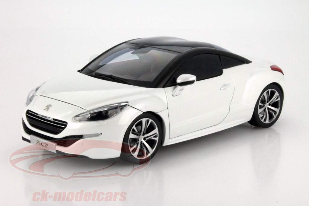 プジョー RCZ 年 2012 白 / 黒 1:18 ノレブ