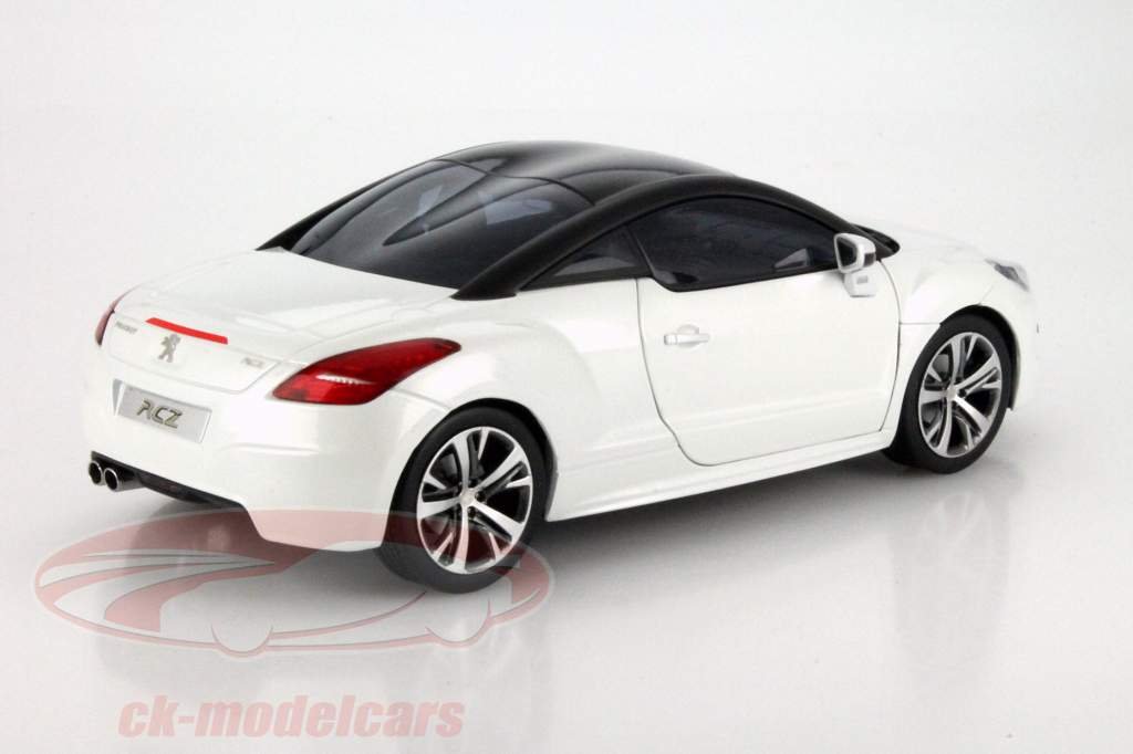 プジョー RCZ 年 2012 白 / 黒 1:18 ノレブ
