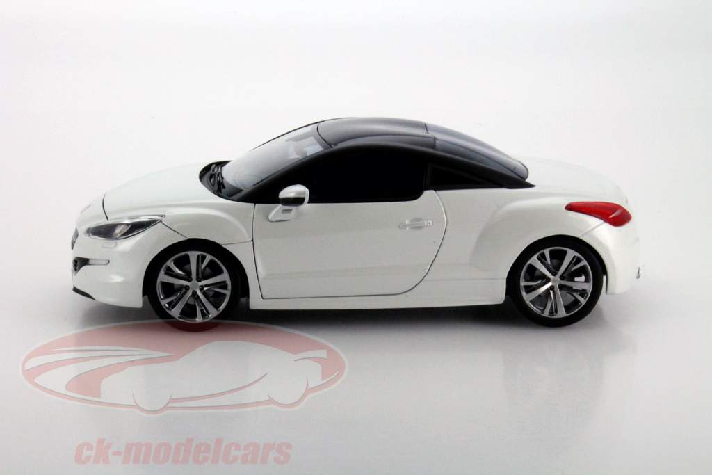 プジョー RCZ 年 2012 白 / 黒 1:18 ノレブ