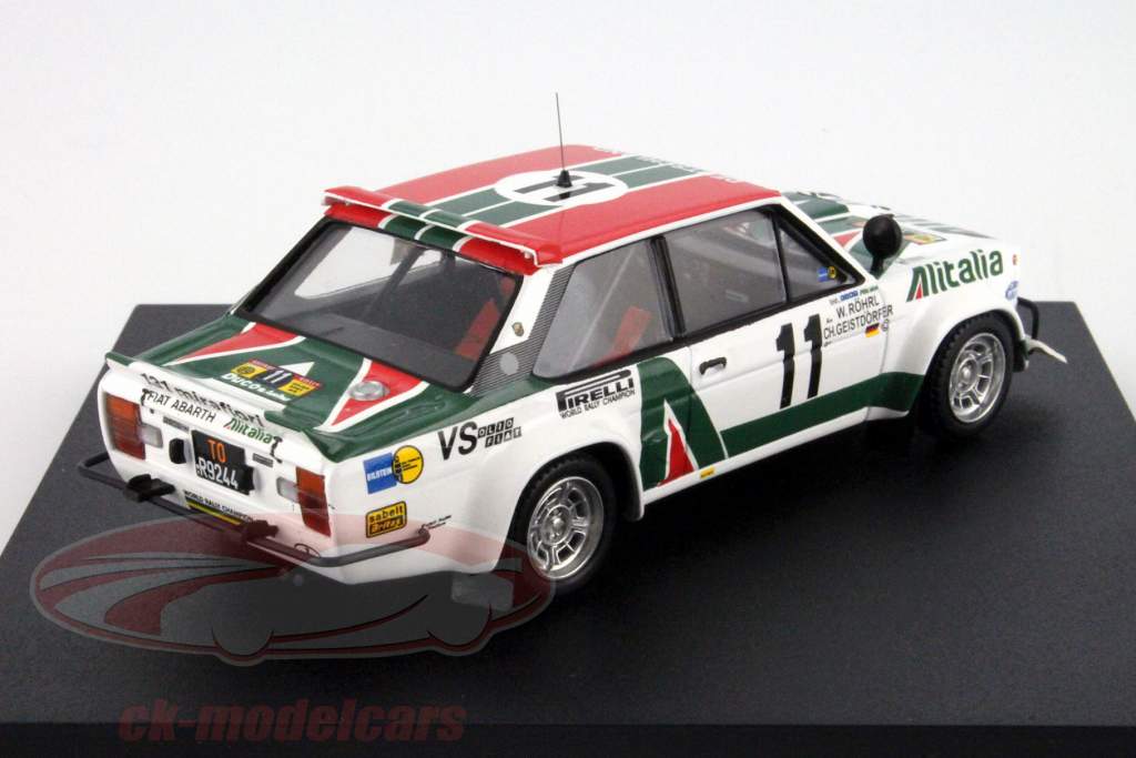 Trofeu 1:43 Fiat 131 Abarth #11 Safari Rally 1979 Röhrl