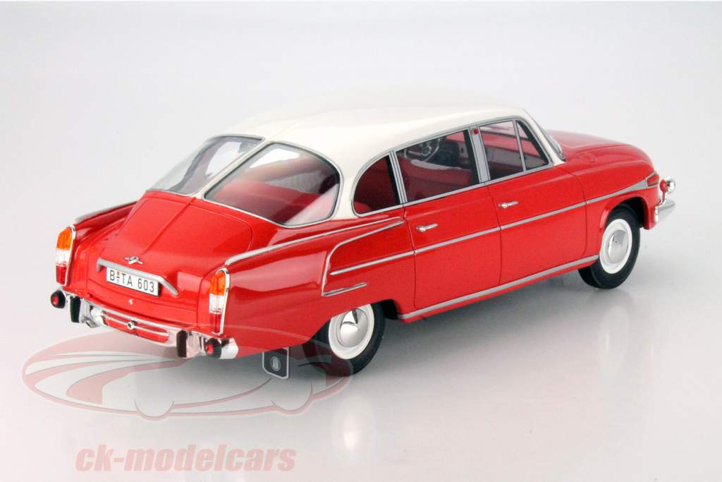 塔特拉 603 红 / 白 1:18 BoS Models