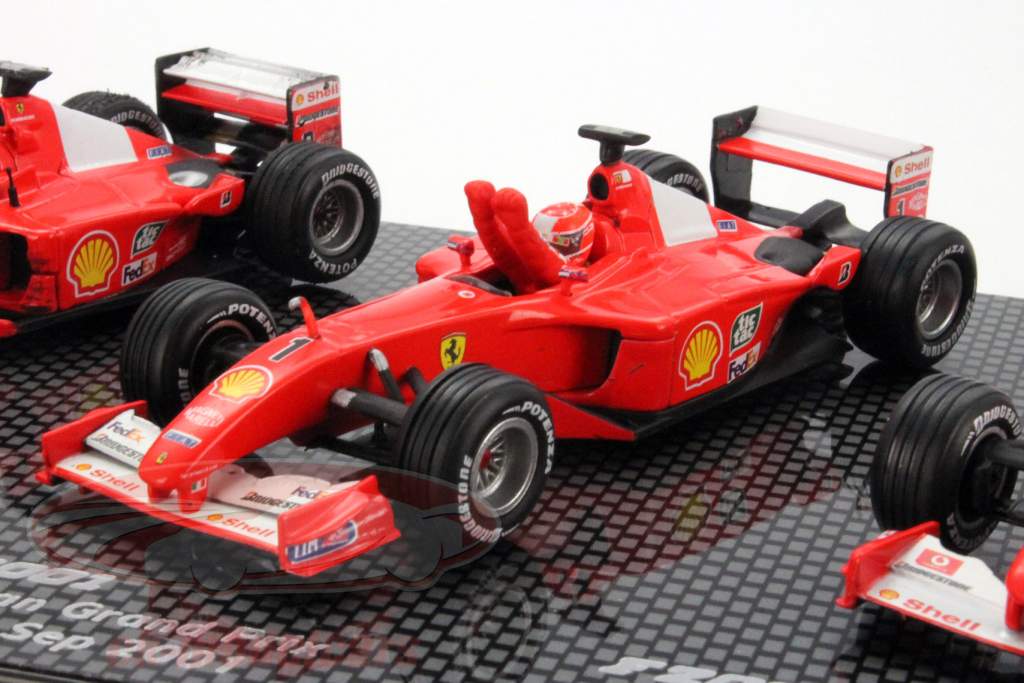 Ferrari F1 2000、2001、2002年の3台セットです。 Ferrari F1 2000、2001、2002年の3台セットです。 - メルカリ