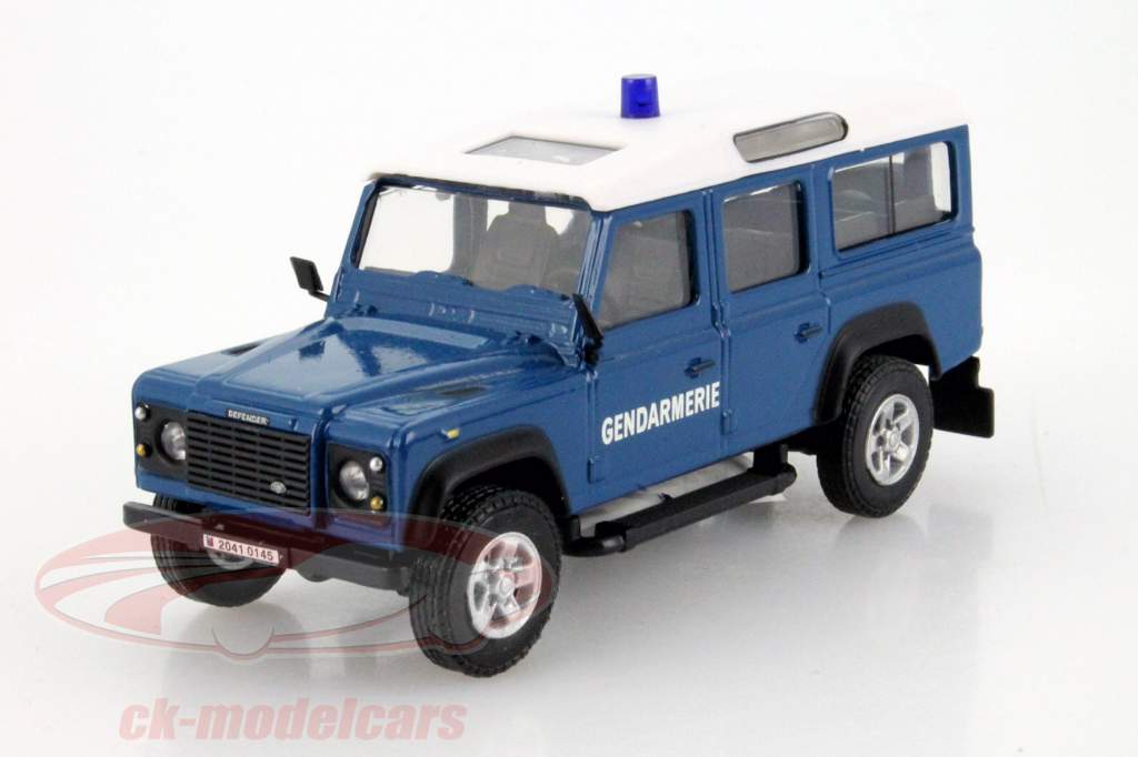 ランドローバーディフェンダー憲兵1時43完成モデル