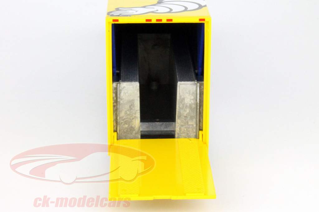 Freightliner Koffersattelzug 米其林 蓝色 / 黄色 / 白 1:43 Eligor