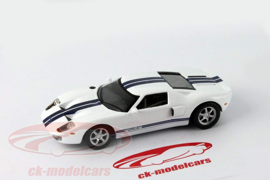 Ford GT40 白 / ブルー 1:43 Altaya