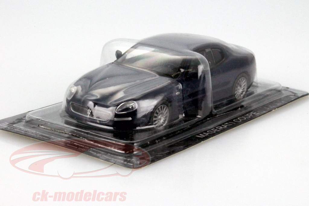 玛莎拉蒂 双门跑车 深蓝色 1:43 Altaya