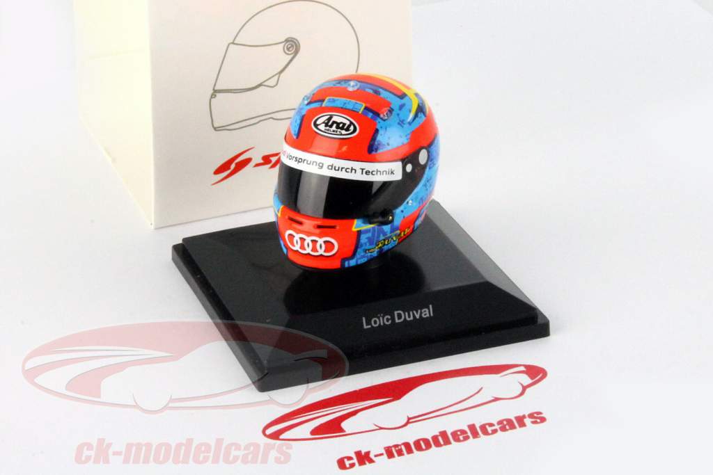 ロイック デュバル 24 ルマン 2013 ヘルメット 1:8 スパーク