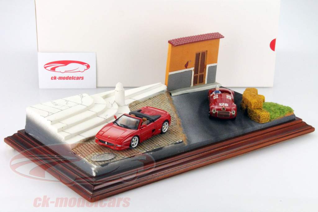 希少1/43ジオラマ　BESTフェラーリ工場前　エンツォフィギュアFerrari 希少1/43ジオラマ BESTフェラーリ工場前 エンツォフィギュアFerrari