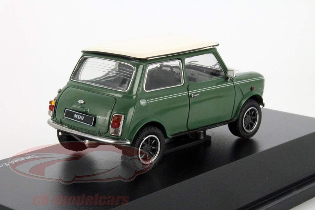 莫里斯 Mini Cooper 杏仁绿色 / 白 1:43 旭格