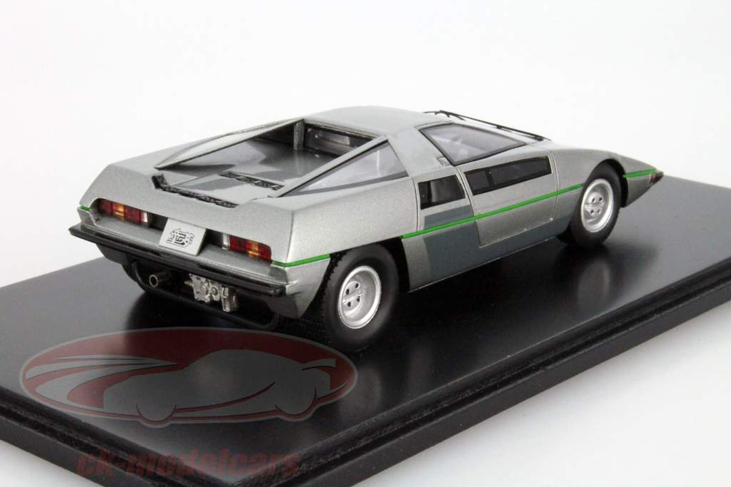 Dome Zero Anno 1975 argento 1:43 Spark Bizarre