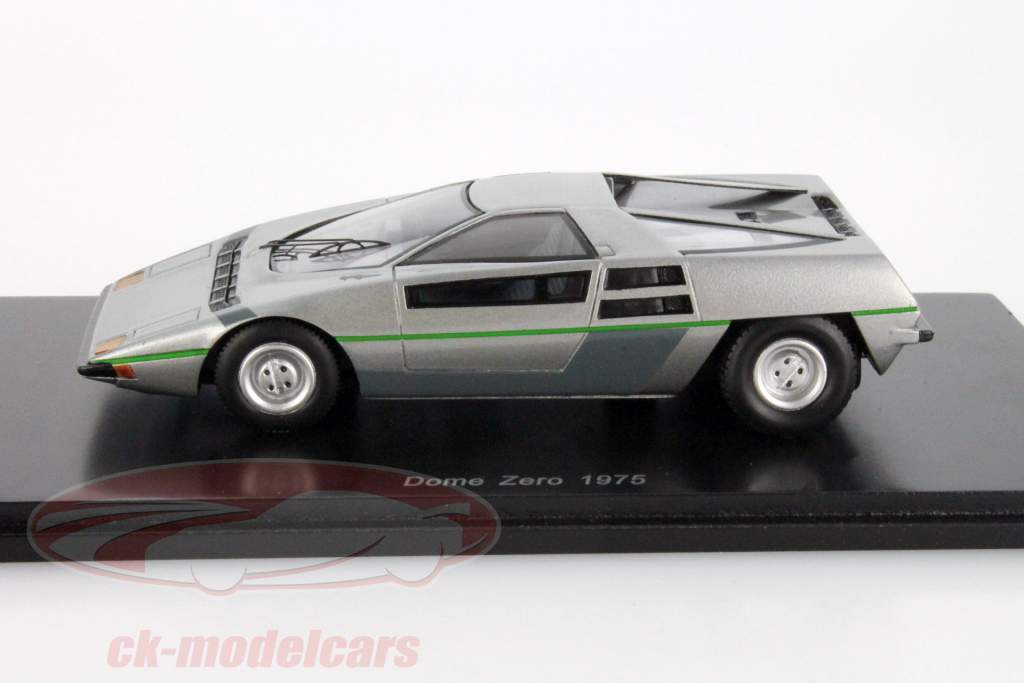 Dome Zero Jaar 1975 zilver 1:43 Spark Bizarre