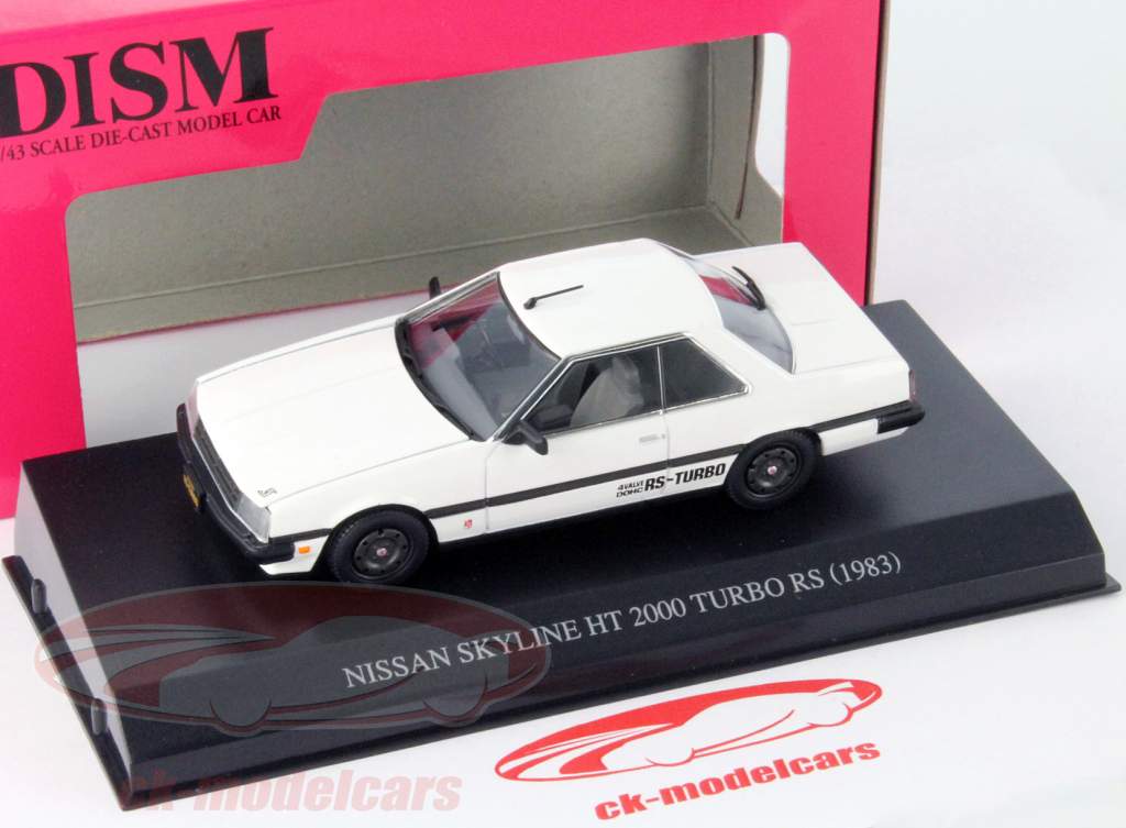 DISM SKYLINE 2000 GT-ES ホワイト 1/43 DISM 1980 Nissan Skyline 2000 Turbo GT-E.S Diecast 1/43