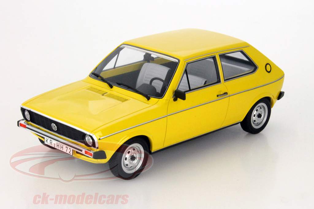 大众 大众 马球 I L （类型 86) 黄色 1:18 BoS Models