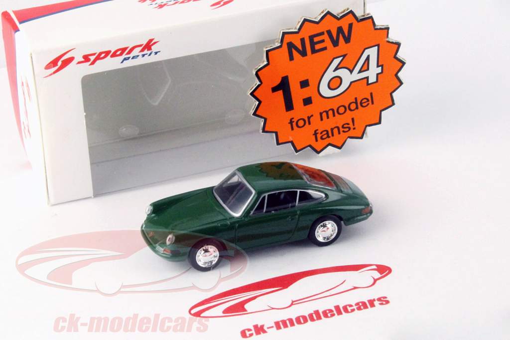 保时捷 901 绿色 1:64 火花