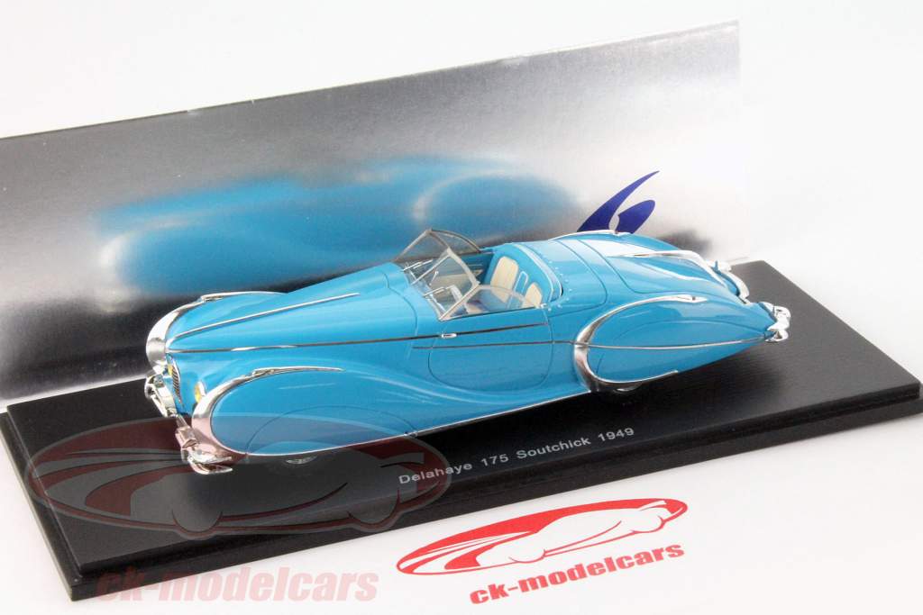 デラヘイ 175 Soutchick 年 1949 ライトブルー 1:43 スパーク