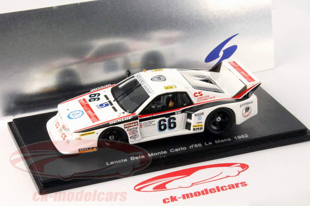 ランチア ベータ モンテ カルロ #66 24 ルマン 1982 1:43 スパーク
