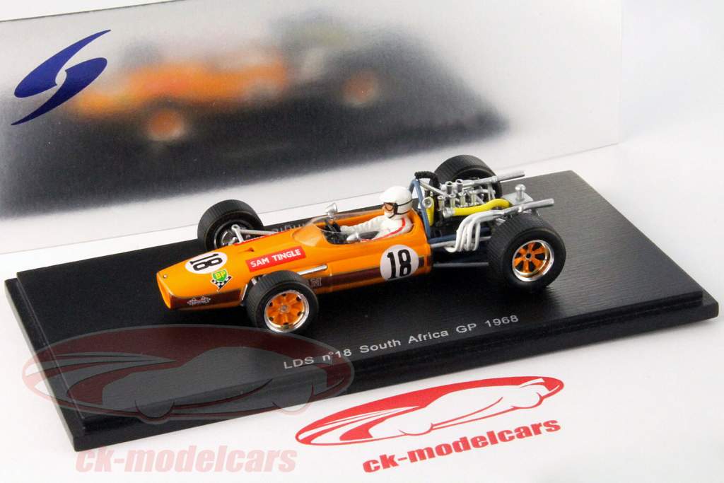 Sam Покалывание LDS #18 Юг Африка ГП Формула 1 1968 1:43 Искра
