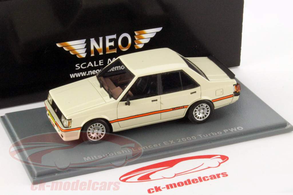 Mitsubishi Lancer EX 2000 Turbo PWO blanc 1:43 Neo