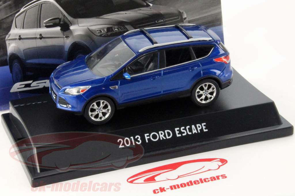 Ford Kuga / Escape 年 2013 蓝色 1:43 绿光