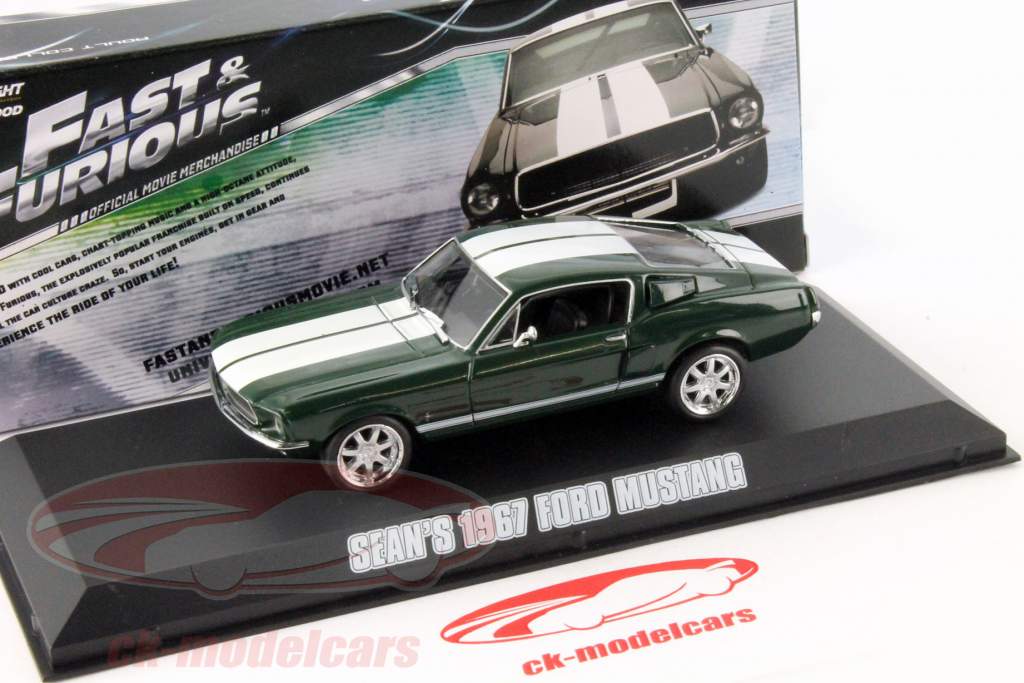 Greenlight 1:43 Ford Mustang 1967 Fast and Furious Tokyo