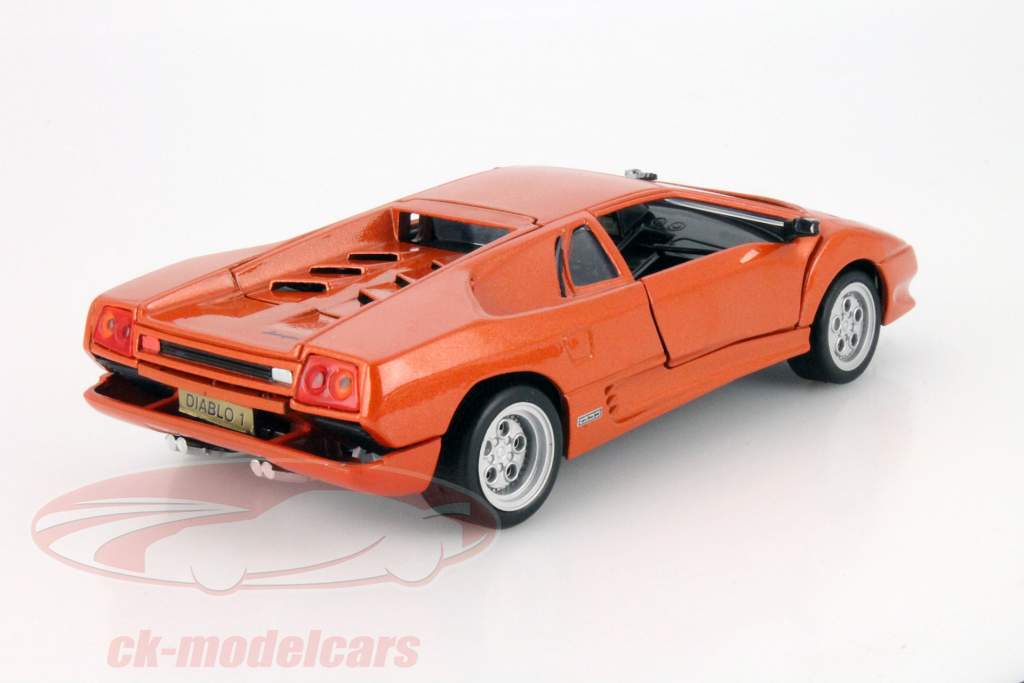 兰博基尼 暗黑破坏神 橙 金属的 1:24 MotorMax