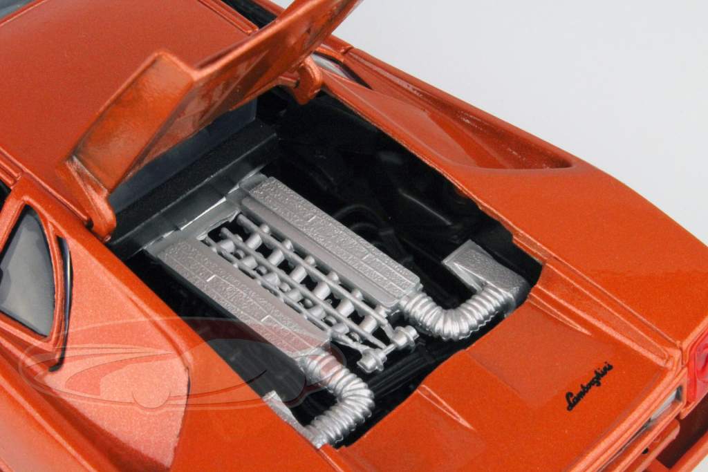 兰博基尼 暗黑破坏神 橙 金属的 1:24 MotorMax