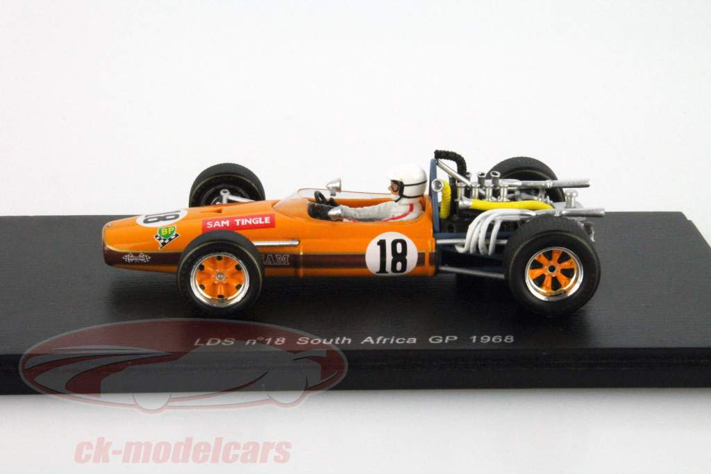 Sam Покалывание LDS #18 Юг Африка ГП Формула 1 1968 1:43 Искра
