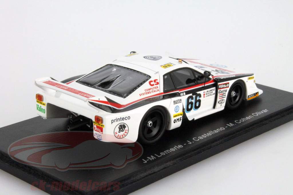 ランチア ベータ モンテ カルロ #66 24 ルマン 1982 1:43 スパーク