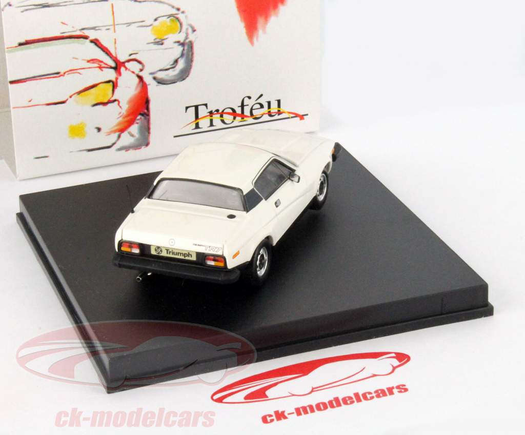 Триумф TR7 Год 2001 фарфор белый 1:43 Trofeu