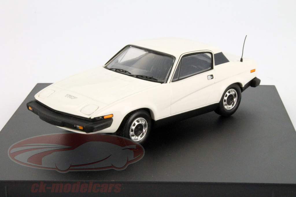 Триумф TR7 Год 2001 фарфор белый 1:43 Trofeu