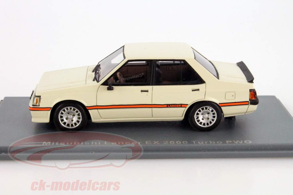 Mitsubishi Lancer EX 2000 Turbo PWO blanc 1:43 Neo