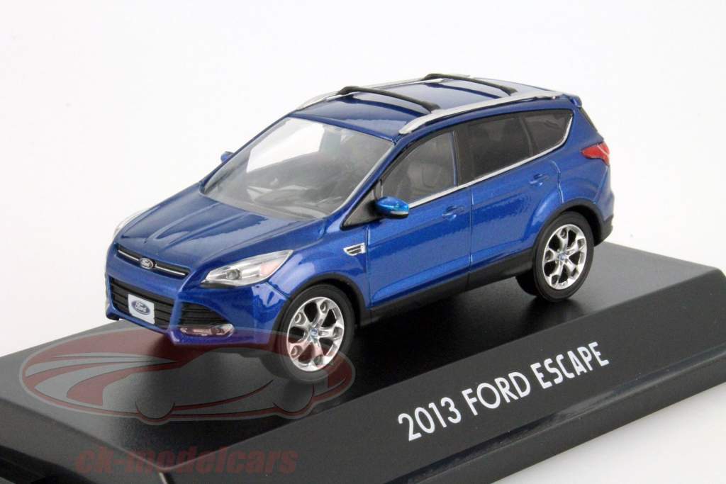 Ford Kuga / Escape 年 2013 蓝色 1:43 绿光
