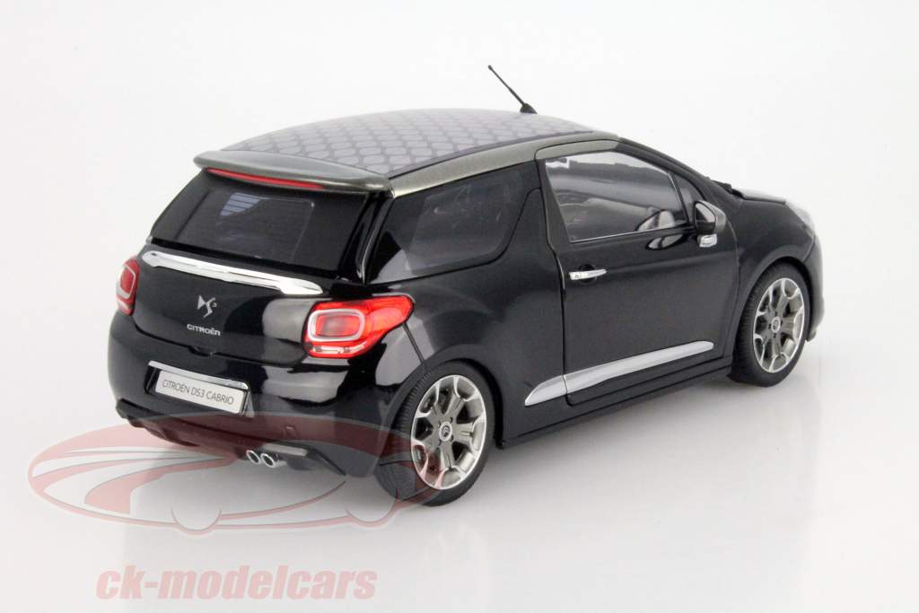 Citroen DS3 кабриолет Год 2013 черный 1:18 Norev